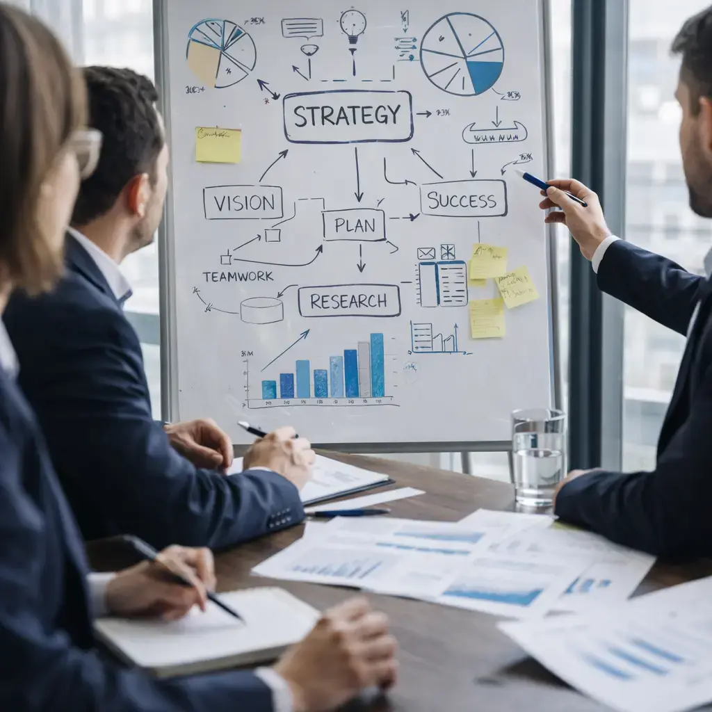 Illustration — stratégie et organisation d’entreprise - Cabinet SM SOUTH CAPITAL